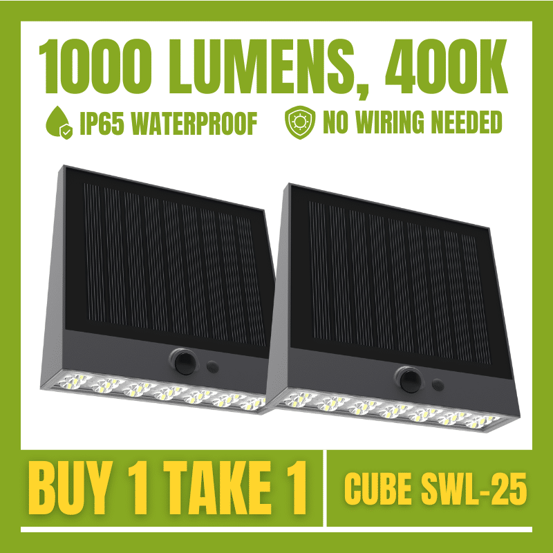 SWL-25 CUBE WALL LIGHT | SkyBright New Energy